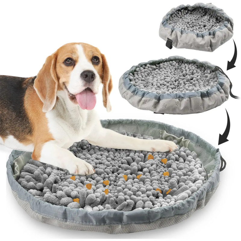 Wholesale Dog Snuffle Mat Interactive Feed Game Encourages Natural Foraging Skills Stress Relief Puzzle Toy Nice Gifts for Dogs